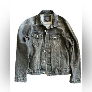 Urban Outfitters BDG Black Denim Jean Trucker Jacket